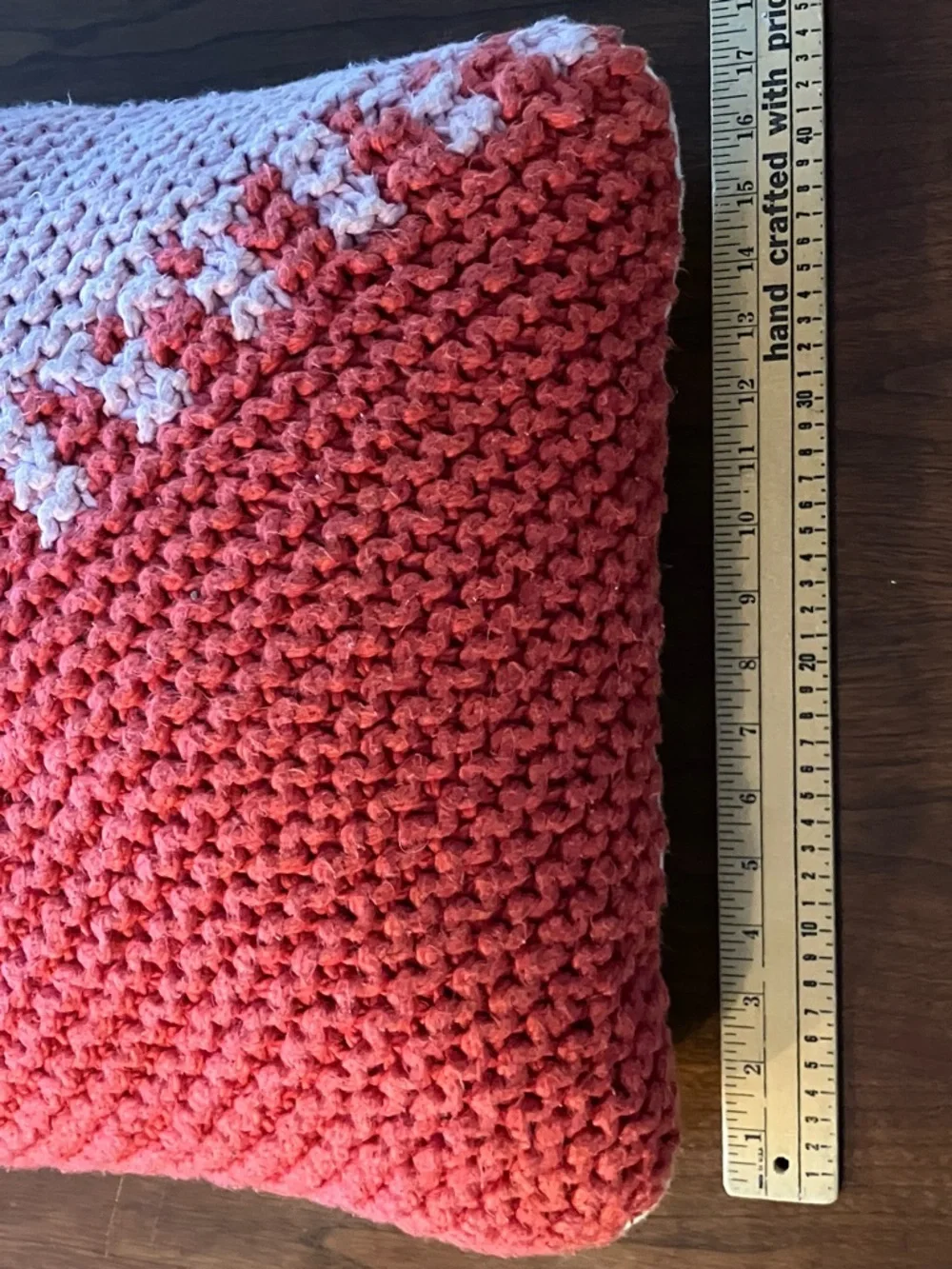 Hand-Knit Lawrence Pillow by Anthropologie